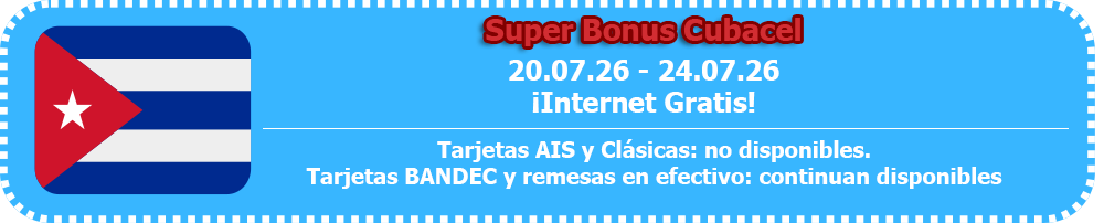 Topup Cubacel